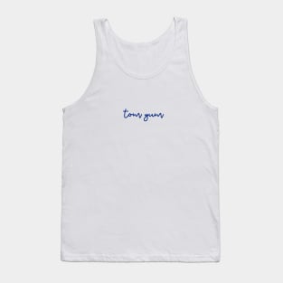 tom yum - Thai blue - Flag color Tank Top